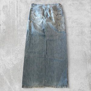 Vintage Levis Jeans 36 X 35 Blue Carpenter Loose Straight Distressed Denim Y2K